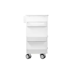 TrippNT Core DX Corrosion-Resistant Laboratory Storage Cart with Hinged Door and Locking Drawers, 3 of 6