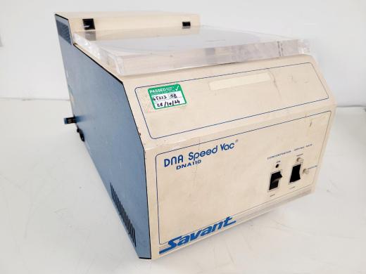 SAVANT DNA Speed Vac DNA110-230 Concentrator Centrifuge-cover