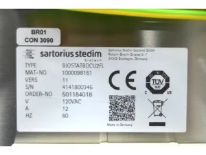 Sartorius Biostat B-DCU Four-Station Single-Use Cell Culture Bioreactor System, 66 of 67