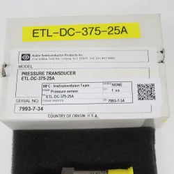 Kulite ETL-DC-375-25A 5 VDC Output Absolute Pressure Transducer Sensor, 2 of 4
