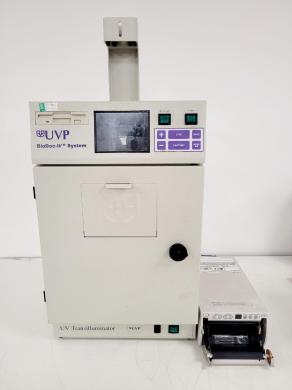 UVP M-26 BioDoc-It System UV Transilluminator with Mitsubishi Printer-cover