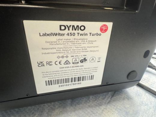Dymo LabelWriter 450 Twin Turbo Label Printer-cover