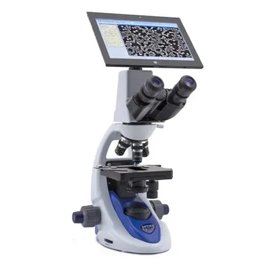 Bresser B-190 Digital Binocular Microscope with 3.1MP Camera and Tablet, 1000x Magnification, PLAN Objectives