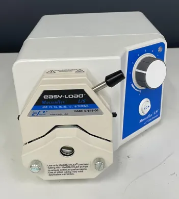 Masterflex 7555-00 Analog Variable-Speed Peristaltic Pump with Easy-Load Pumphead 07516-00