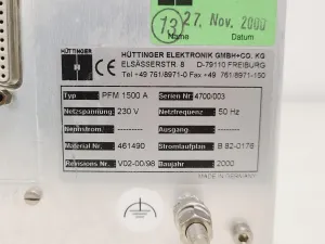 RF System with Hüttinger PFG 600 and PFM 1500A plus SVT Associates RF Plasma Source, 7 of 38