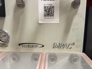 VetEquip IMPAC6 Veterinary Multi-patient Anesthesia System with Six Individual Flowmeters, 2 of 2