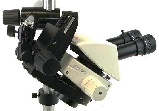 Leica M50 Stereo Zoom Microscope with Swing-Arm Stand-cover