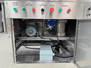 TES-5 Semi-Automatic Capsule Filling Machine with Integrated Polisher and Vacuum Pump, 4 of 4