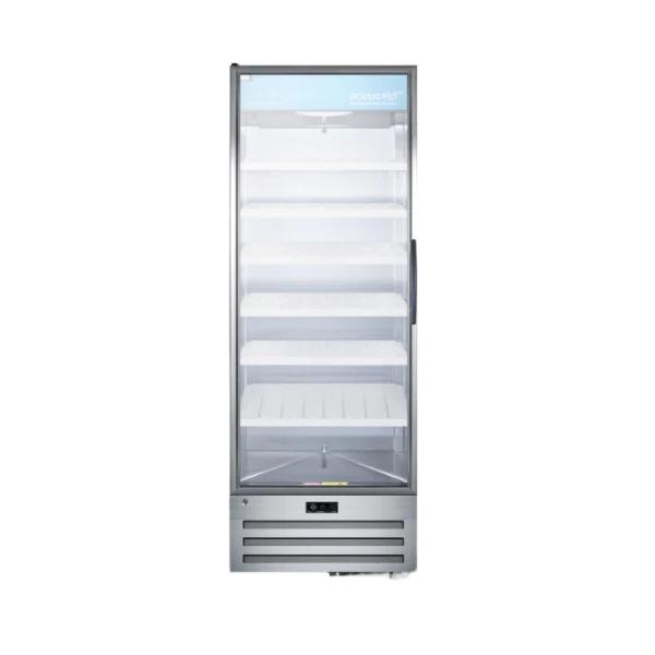 Accucold ACR1718LH 17 cu.ft. Pharmacy Refrigerator with Glass Door & Stainless Steel Interior