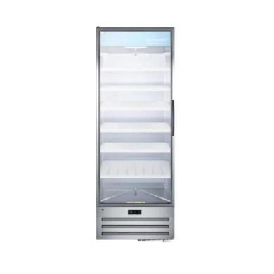 Accucold ACR1718LH 17 cu.ft. Pharmacy Refrigerator with Glass Door & Stainless Steel Interior-cover