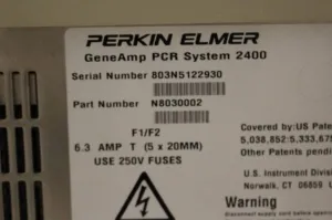 Perkin Elmer GeneAmp 2400 PCR System, 3 of 5