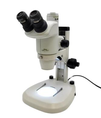 Nikon SMZ745T Stereo Microscope with Transmitted and Reflected Light Stand-cover