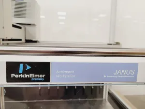Perkin Elmer Janus Workstation with Purair P40 Fume Hood, 43 of 46