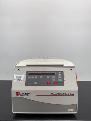Beckman Coulter Allegra X-22R Refrigerated Benchtop Centrifuge with Swing Bucket Rotor-cover