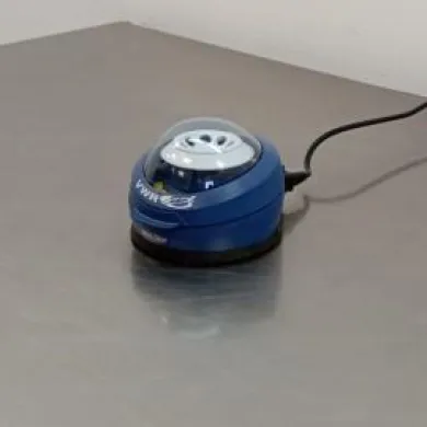 VWR MiniStar blueline microcentrifuge with fixed 6000 rpm speed