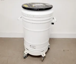 Air Liquide Arpege 55 Liquid Nitrogen Dewar with Storage Racks, 12 of 12