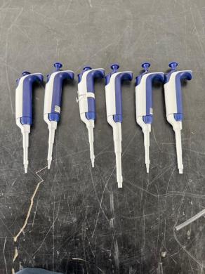 Rainin Pipet Lite-XLS Single Channel Micropipettes – Set of 6, Ergonomic Liquid Handling-cover