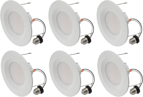 Cree C-DL6-A-650L-30K-B1 6-Inch LED Recessed Downlight Retrofit Kit 3000K 650 Lumens-cover