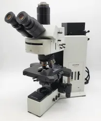 Olympus BX60 Fluorescence Microscope with Fluorite Objectives and Trinocular Head, 2 of 7