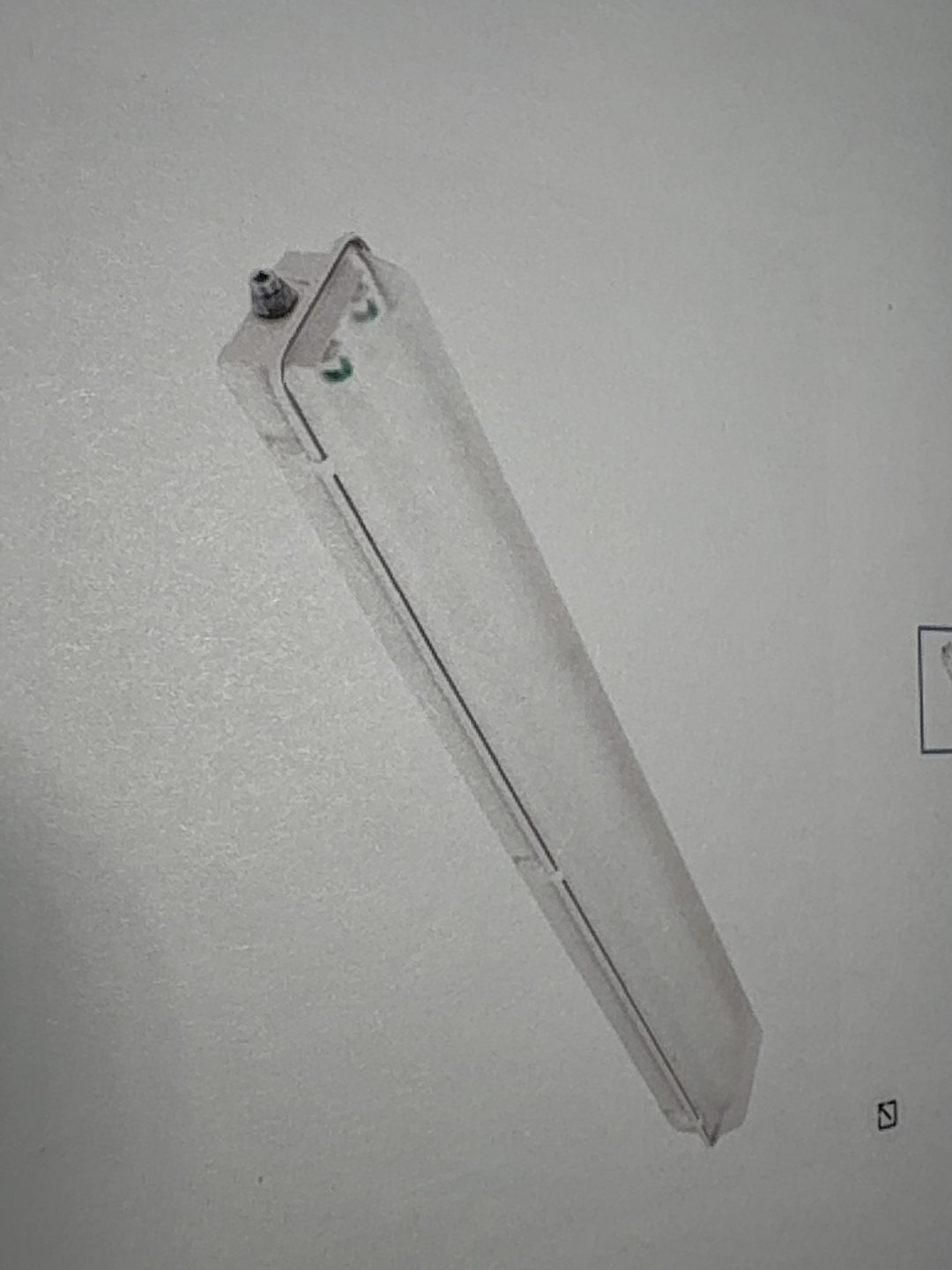 Daybrite DWAE232-UNV Indoor High Output Fluorescent Light Fixture with Electronic Ballasts