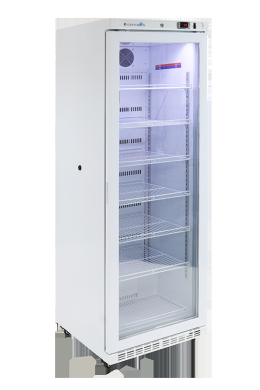 K2 Scientific K214GDR 14 cu ft Glass Door Vaccine Refrigerator for Laboratory Use-cover