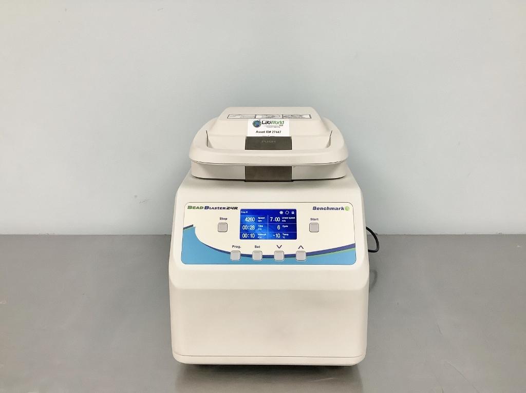 Benchmark BeadBlaster 24 Bead Homogenizer with Optional Refrigerated 24R Model