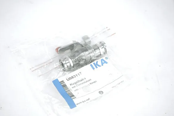 IKA U083117 Ball Valve with Clamp Fitting