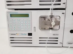 Varian ProStar HPLC System with 701 Fraction Collector and 2x 210 Solvent Modules, 335 Detector, 19 of 23