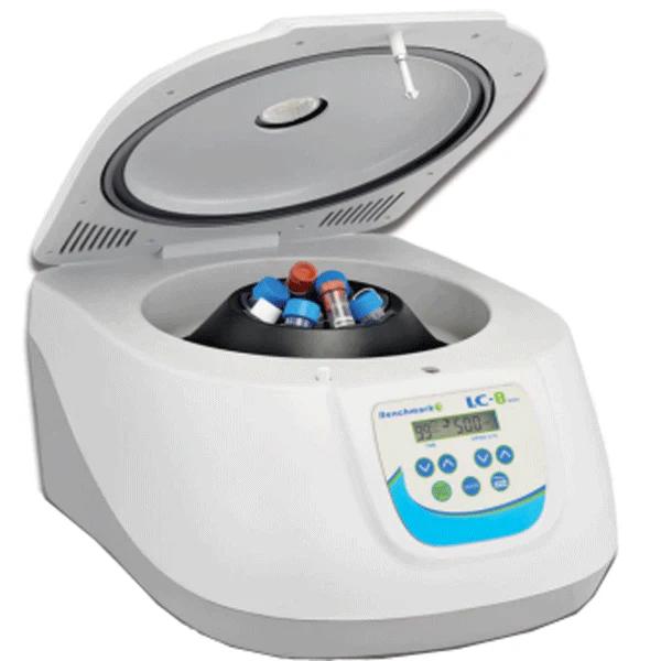 Benchmark Scientific LC-8 Plus Benchtop Centrifuge with 8 x 15ml Rotor, 5,000 rpm / 3,070 xg