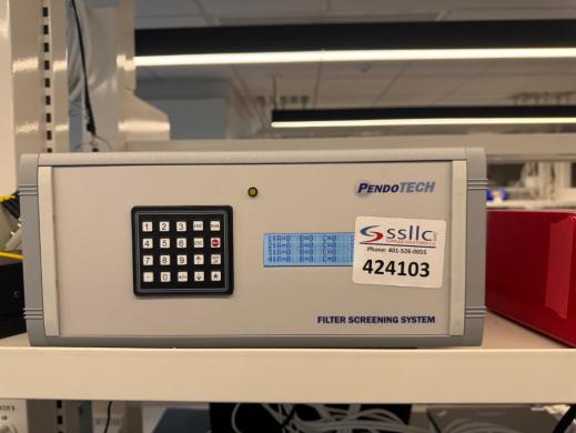 Pendotech PDKT-PCS-NFFSS Automated Filter Screening System with Integrated Peristaltic Pumps-cover