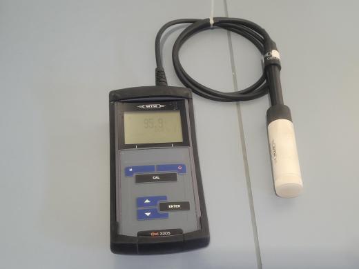WTW OXI 3205 portable oximeter + Cellox 325 probe-cover