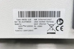 VWR Digital Circulating Water Bath 18L with Stainless Steel Chamber and Digital Temperature Control, 10 of 10