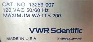 VWR Heat Block II (13259-007) Dry Block Bath with Modular Heating Blocks, 5 of 9
