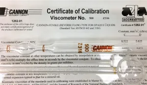Cannon-Fenske CFOC-500 Certified Opaque Viscometer Tube - Size 500, 13 of 17