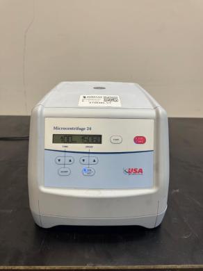 USA Scientific Microcentrifuge 24 - High-Speed Benchtop Digital Microcentrifuge with 24-Place Rotor-cover