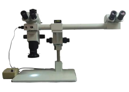 Olympus SZX9 Dual Head Stereozoom Microscope with Trinocular Head and LED Illumination-cover
