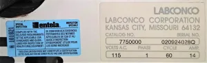 Labconco FreeZone 4.5 Benchtop Freeze Dryer with 10-Port Drying Chamber, 9 of 9