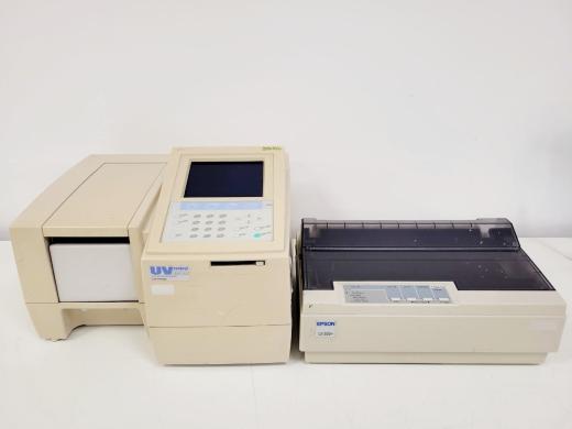 Shimadzu UV mini 1240 UV-Vis Spectrophotometer with Epson LX-300+ Printer-cover