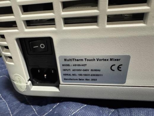 Benchmark Multi-Therm Touch H5100-HCT Digital Temperature-Controlled Vortex Mixer-cover