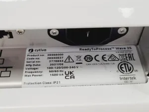 Cytiva ReadyToProcess WAVE 25 Single-Use Bioreactor with Tray 20, 29 of 35