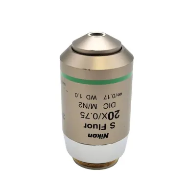 Nikon CFI Super Fluor 20x 0.75 NA DIC Microscope Objective M/N2 ∞/0.17