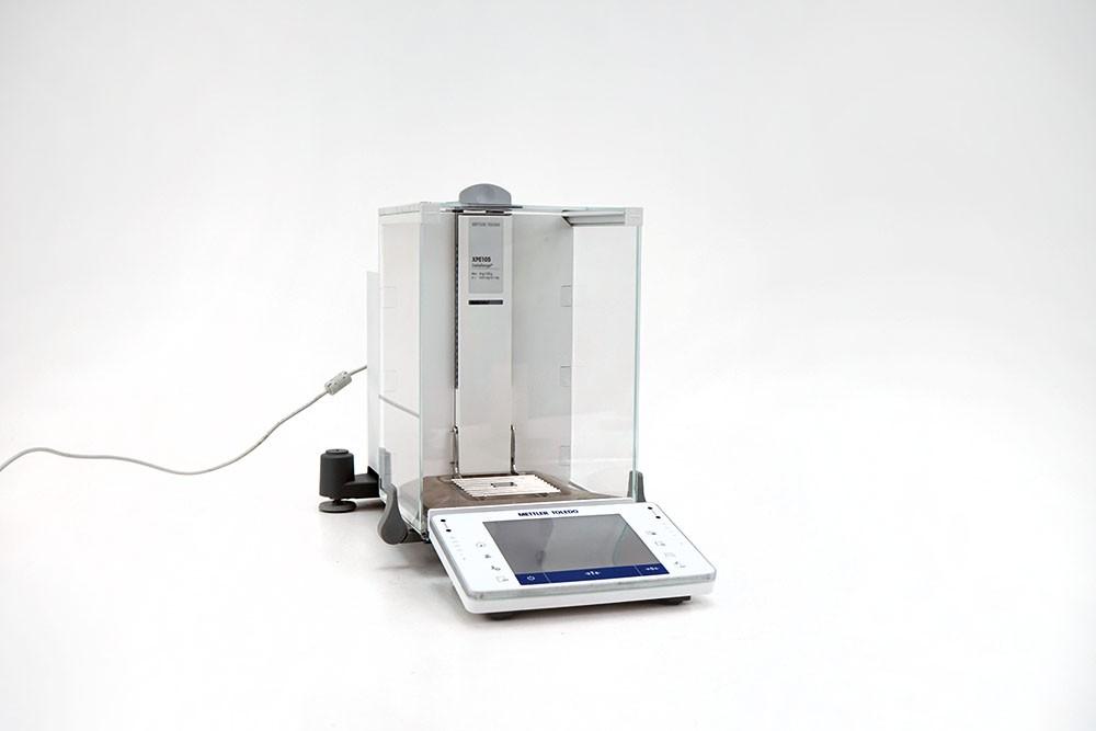 Mettler Toledo XPE105 DR Delta Range Analytical Balance 41/120 g, 0.01/0.1 mg