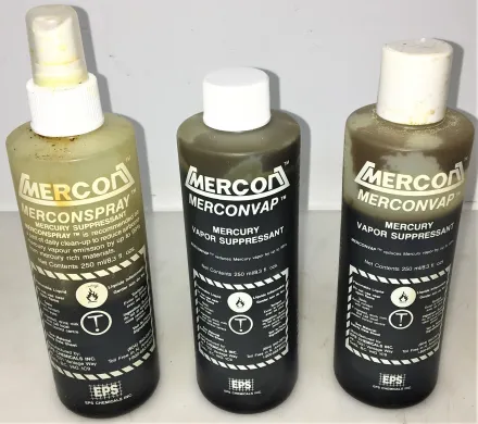 Mercon Mercury Spill Kit for Safe Mercury Spill Response and Decontamination