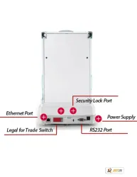 Ohaus Explorer™ Semi-Micro EXR Precision Analytical Balances with Dual Range and Verification Options, 5 of 8