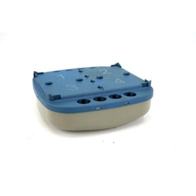 GE Frac 950 Rack C Blue Adapter Holder for 4x MTP Microplate-cover