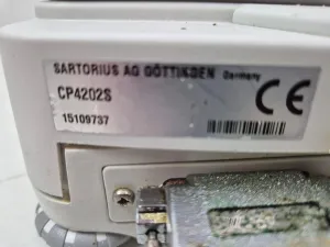 Sartorius Tare CP4202S Top Loading Balance with YDP20-OCE Printer, 10 of 11