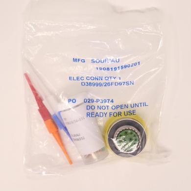 Souriau D38999/26FD97SN Circular MIL-Spec 12-Pin Cable Mount Connector-cover