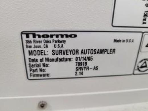 Thermo Scientific Surveyor HPLC System - PDA Detector, MS Pump & Autosampler Lab-cover