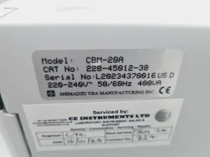 Shimadzu HPLC System with SIL-20A Autosampler and SPD-M20A Photodiode Array Detector, 36 of 42