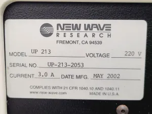 New Wave Research UP-213 Laser Ablation System with Tempest 20Hz Laser, 31 of 36